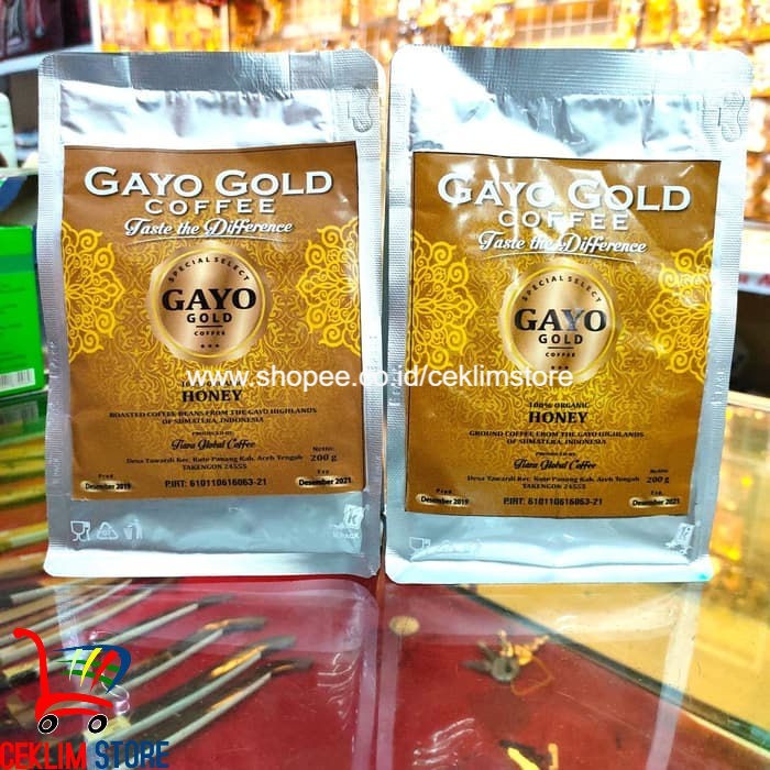 

Kopi Gayo Honey Takengon Sigle Kopi Arabica Specialty 200 Gram