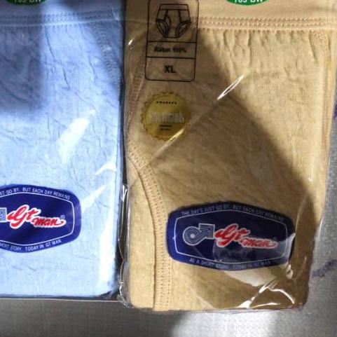 ◊ PROMO 3 PCS CELANA DALAM GT MAN 705BW / CD GT MAN BABAT / CD GT MAN KULIT JERUK / CD PRIA GT MAN ←