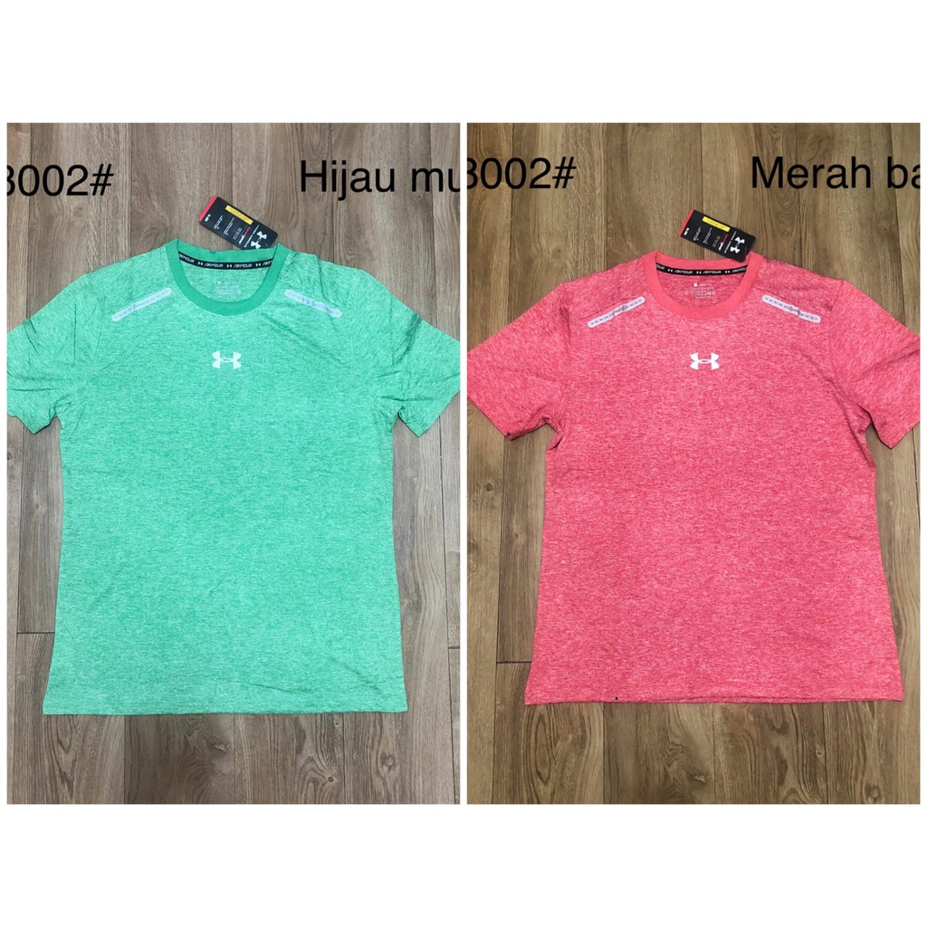 KAOS RUNNING OLAHRAGA TRAINING | 18002 | KAOS DRYFIT MISTY IMPORT | KAOS PRIA ADEM DINGIN