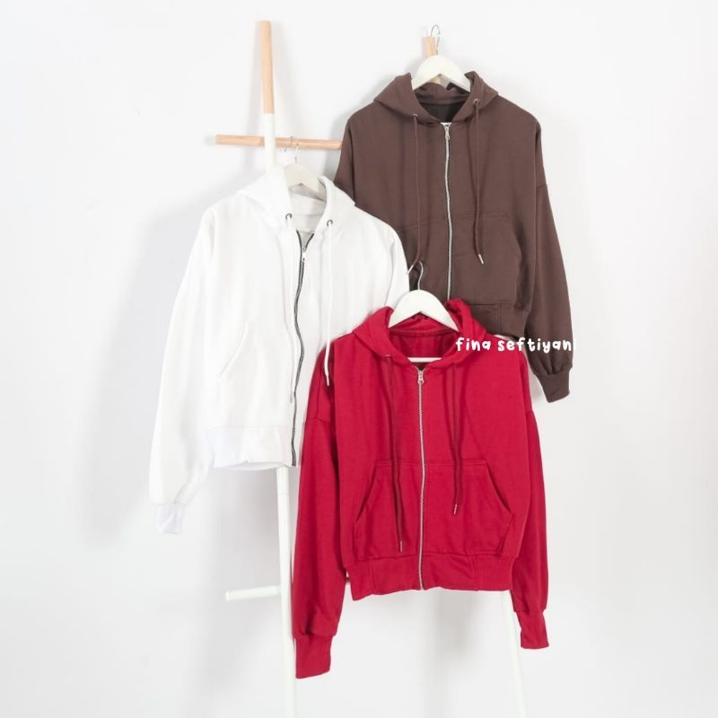 CARLA JACKET CROP HOODIE