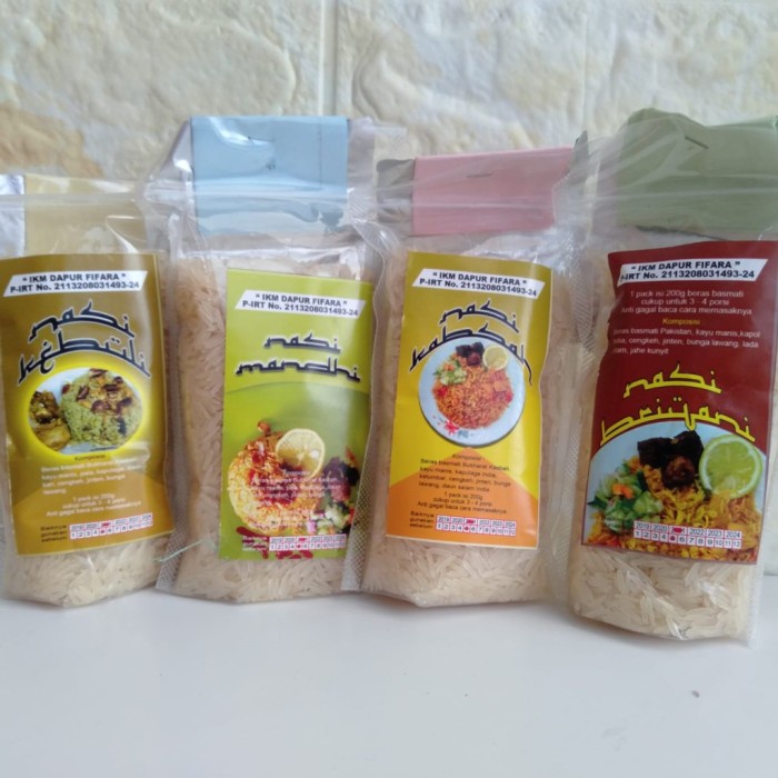 

Nasi Kebuli, briyani, kabsyah, mandhi instant/BUMBU INSTAN