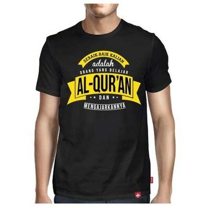 Kaos tulisan islami / kaos tulisan islam / kaos tulisan al-qur'an / kaos distro murah
