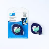 Dymo Letratag Label Tape Green Plastic 12mm