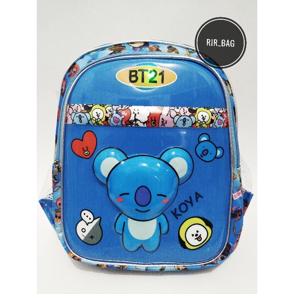 tas anak bt21/tas anak bt21 koya/tas ransel perempuan/tas anak sd