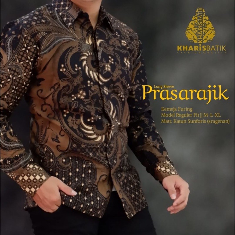 BATIK PRASARAJIK FULL FURING KATUN HALUS SIZE S-XXL HIGH QUALITY