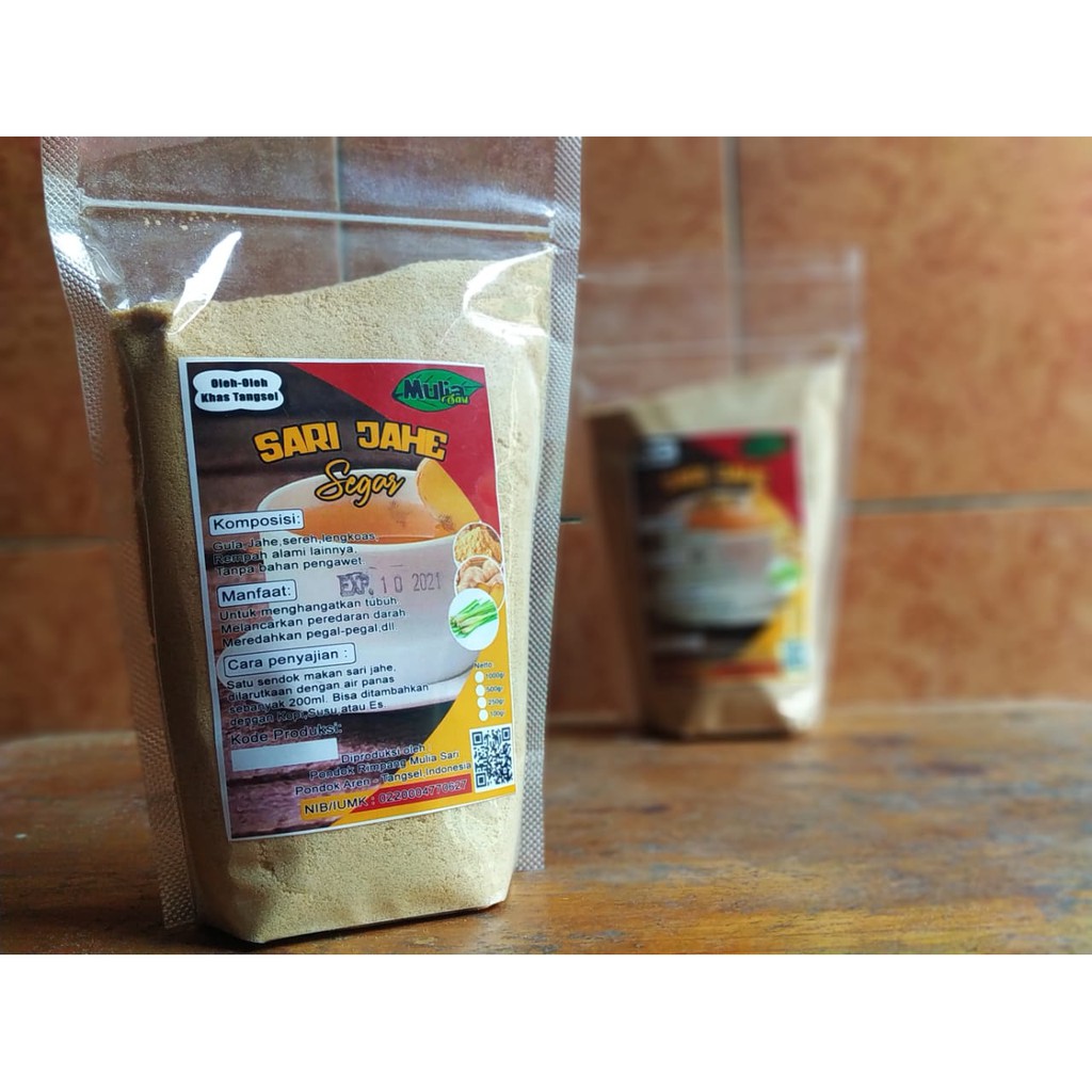 

SARI JAHE SEGAR HOME INDUSTRI UKURAN 500 GRAM