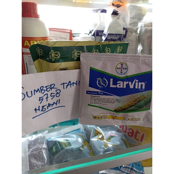 INSEKTISIDA LARVIN 75WP ISI 15GRAM