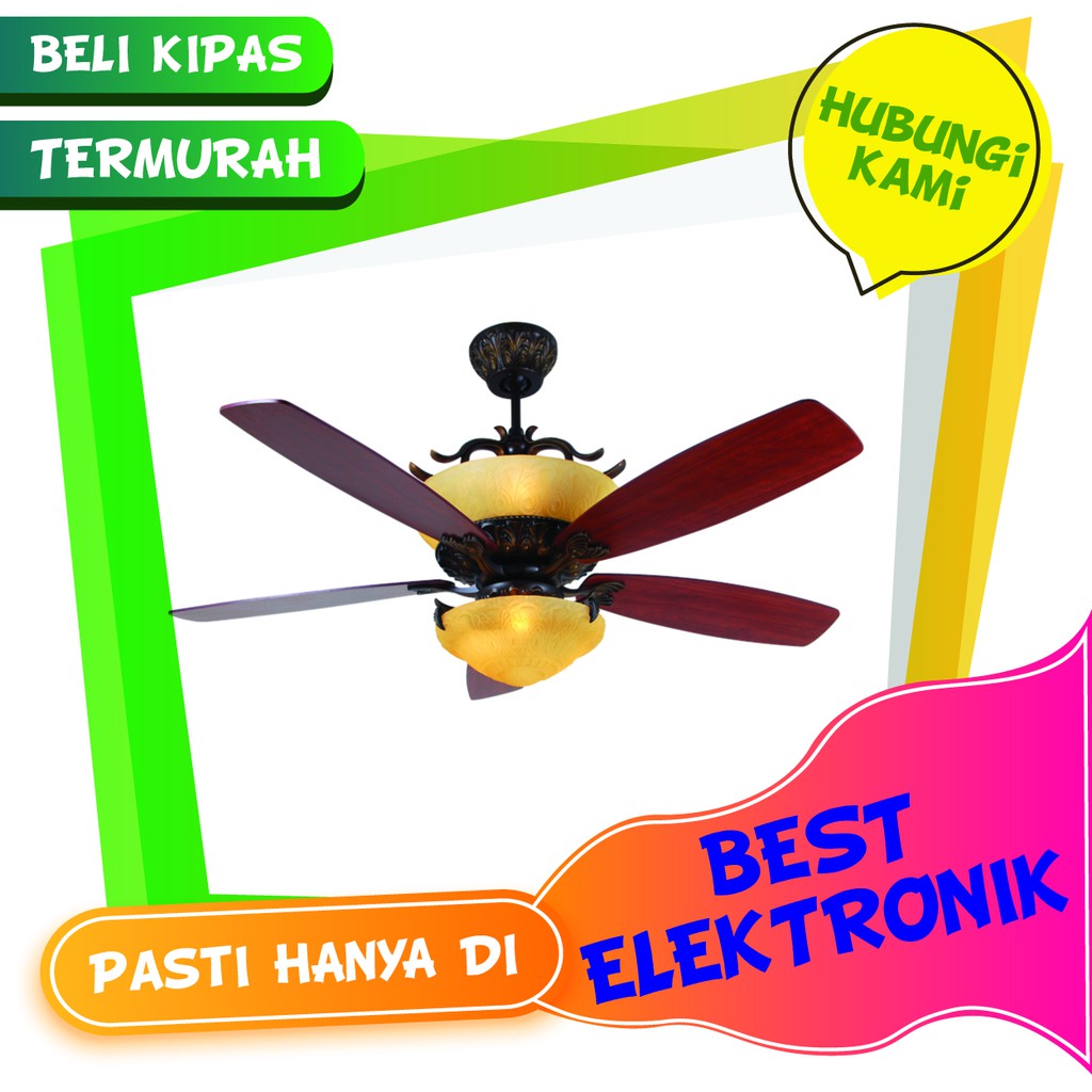 MT EDMA VERSAILLES 60" KIPAS ANGIN LAMPU / KIPAS ANGIN EDMA