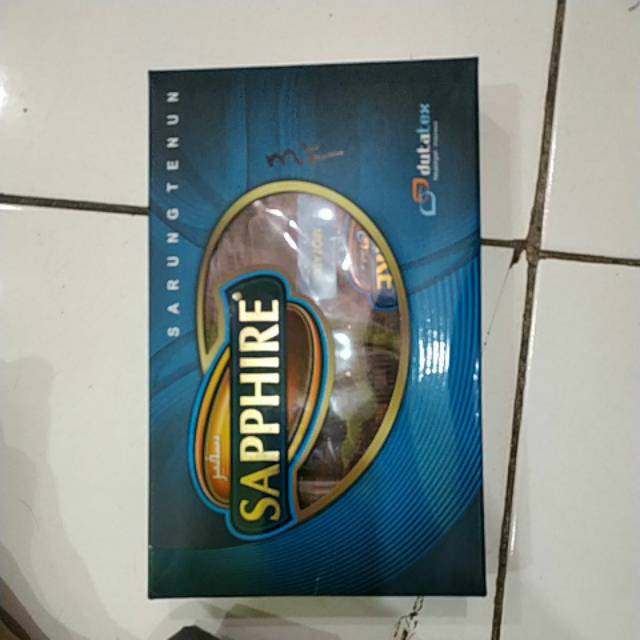 Sarung Sapphire Motif Songket