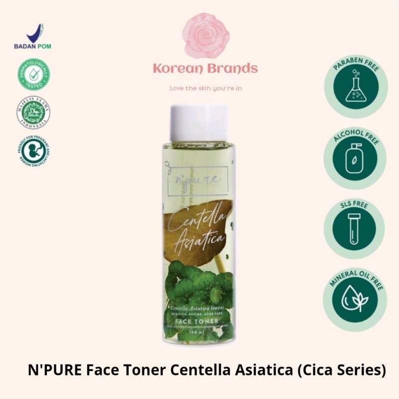 NPURE Face Toner Centella Asiatica (Cica Series)