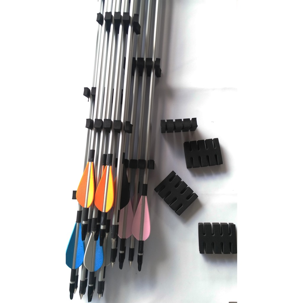 Arrow Rack 8 Slip Model Kotak Per 2 pcs | Rak Pelindung Anak Panah | Arrow Holder  Panahan Archery