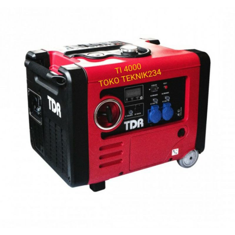 genset inverter original TDR TI4000 - mesin genset 3500 watt - jenset