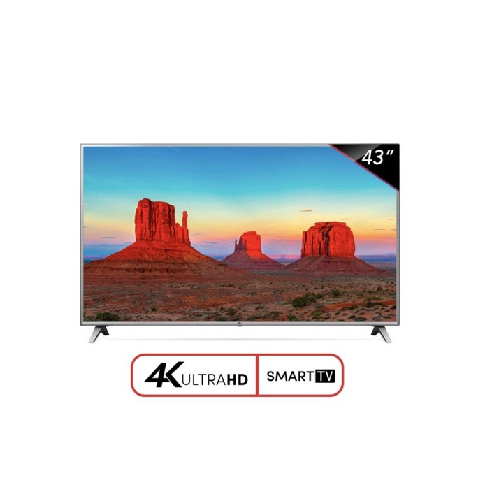 TV LED LG 43 Inch 43UK6500 UHD Smart TV Digital 4K Smart Remote, Termurah