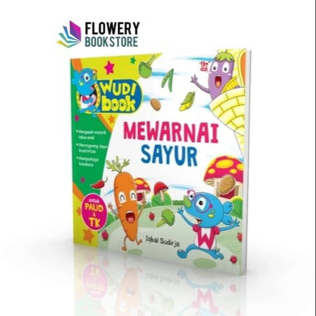 Wudi Book Mewarnai Sayur