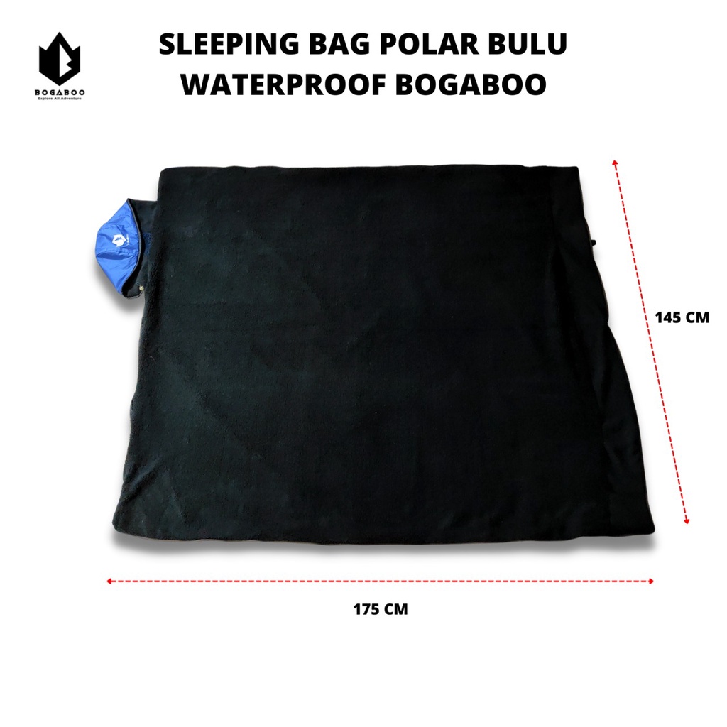 SB Polar Bulu Bogaboo - Sleeping Bag Polar Tebal - Selimut Tidur Gunung