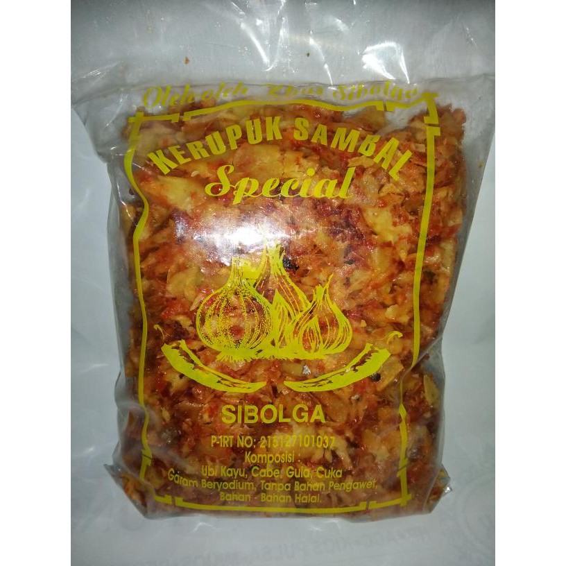 

Keripik Sibolga / Keripik Khas Sibolga 500 Gram