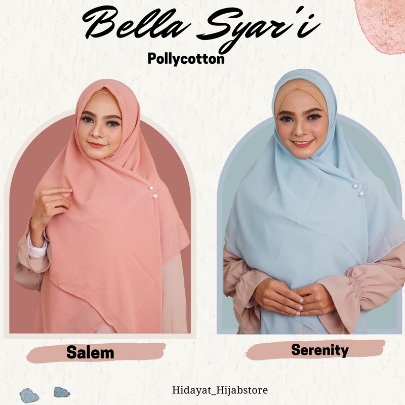 Bella Square Syari Segi Empat /Hijab Syari