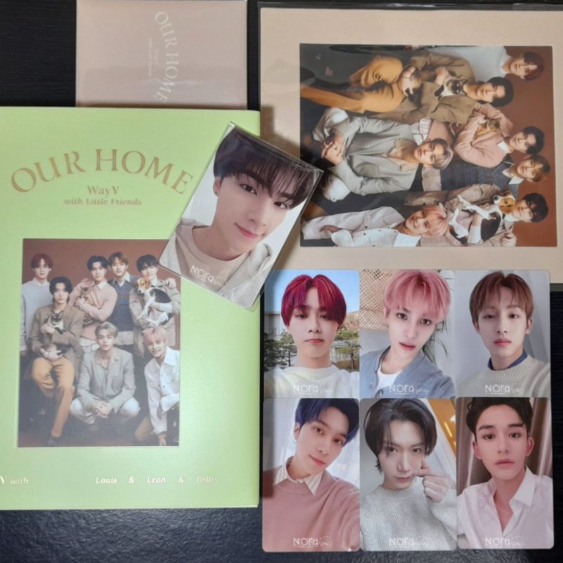 WayV Our Home with Little Friends PC Photocard (Kun Ten Winwin Lucas Hendery Yangyang)