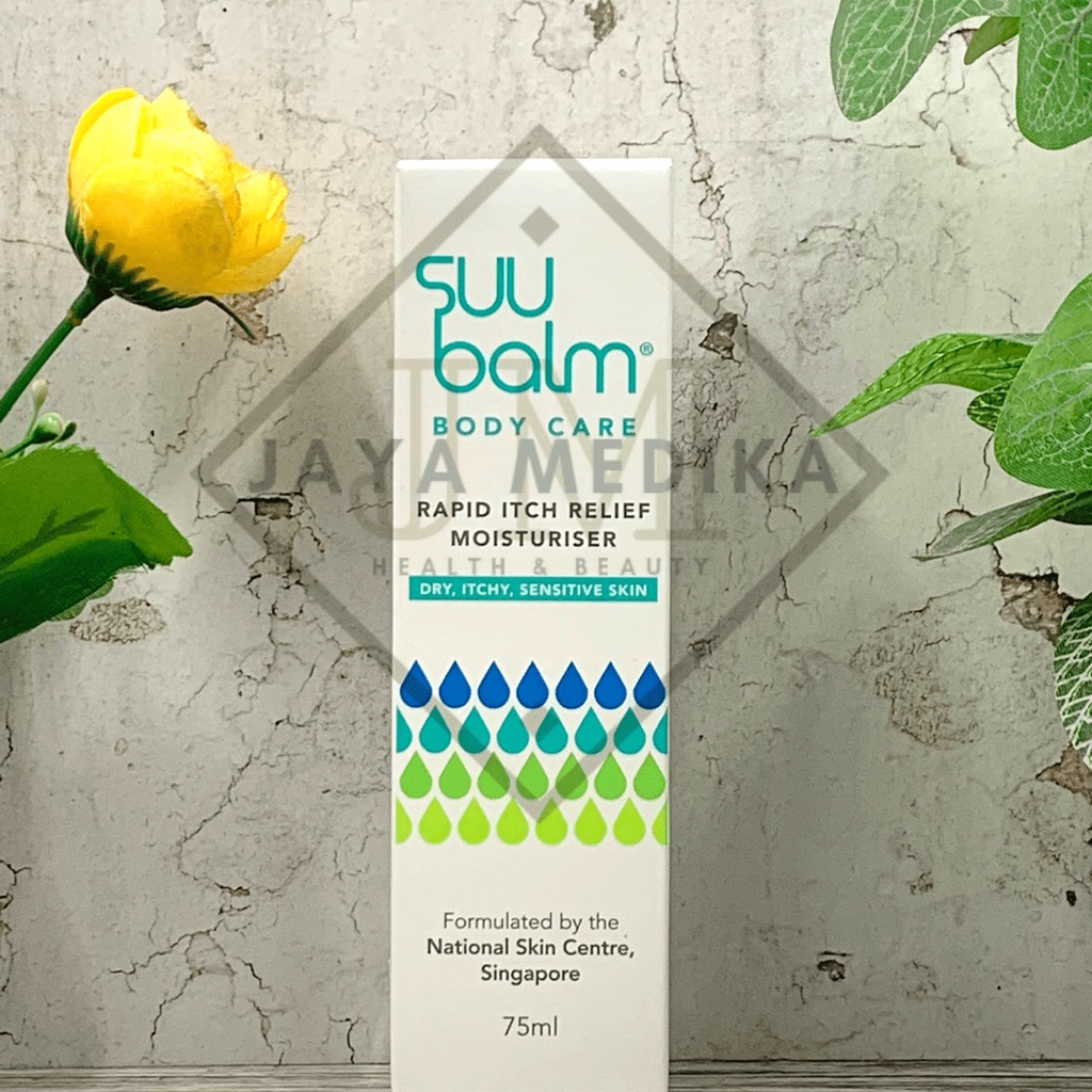 Suu Balm Body Care Rapid Itch Relief Moisturiser 75 ml