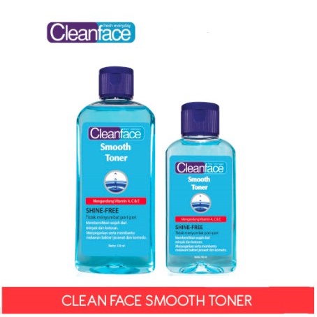 ★ BB ★ Cleanface Smooth Toner - Toner Wajah - Clean Face - Purbasari