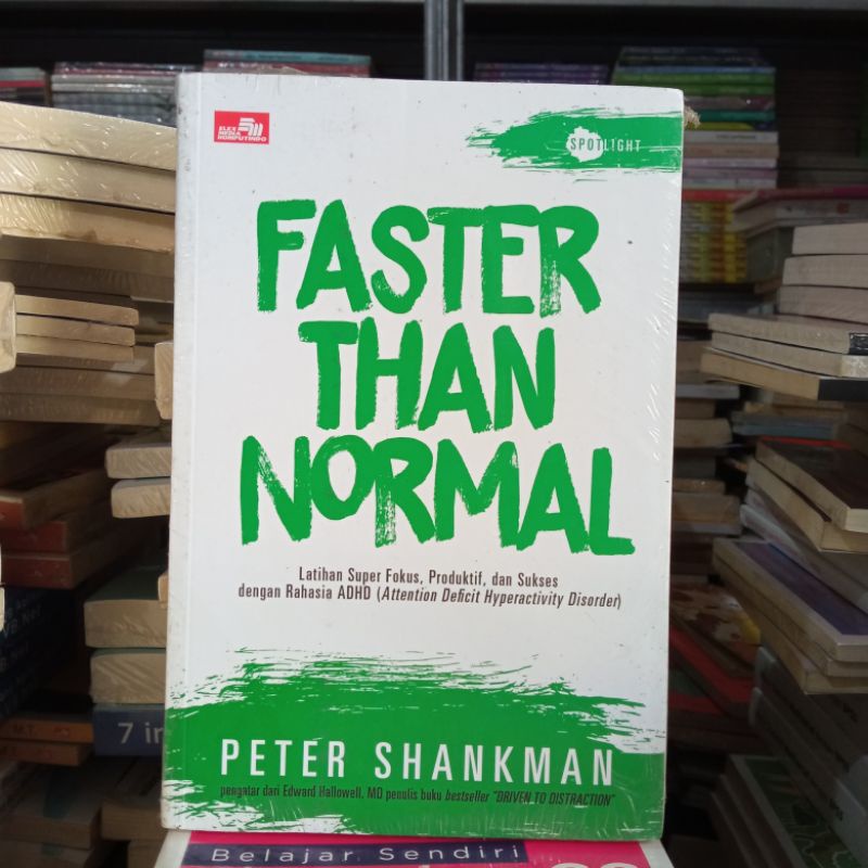 OBRAL MURAH BUKU PENGEMBANGAN DIRI / INSPIRASI / INSPIRATIF / MOTIVASI BISNIS / DI BALIK JARI-JARI / ORIGINAL 2a 9d-Faster than normal