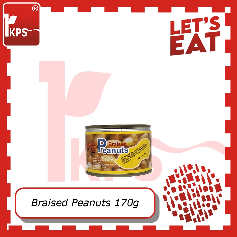 

Braised Peanuts "IKPS" / Kacang Rebus / Kacang Tanah Kemasan Kaleng