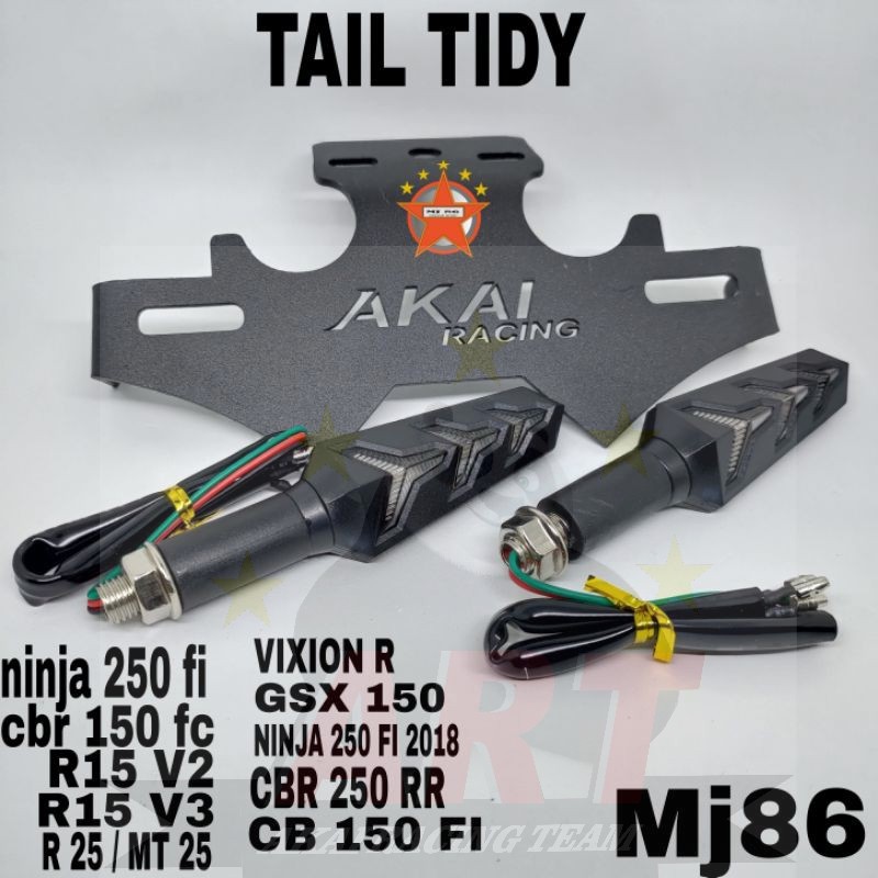 Tail Tidy Paket Sen Panah Running Motor Ninja Cbr R15 R25 Gsx Cb150