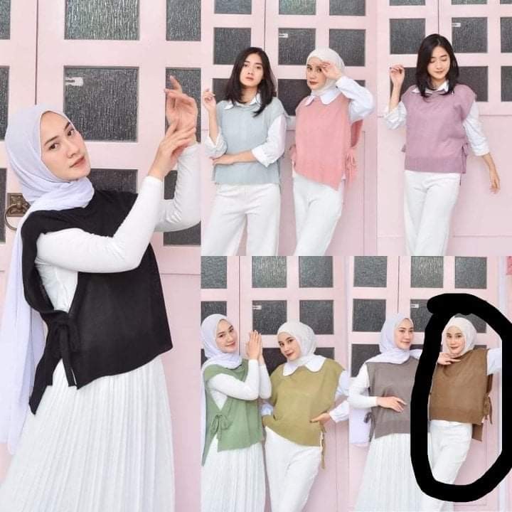 Ada Anak Cowok New Arival Couple Termurah Nayaka Batik - Couple Batik Wilona Tulle Mutiara