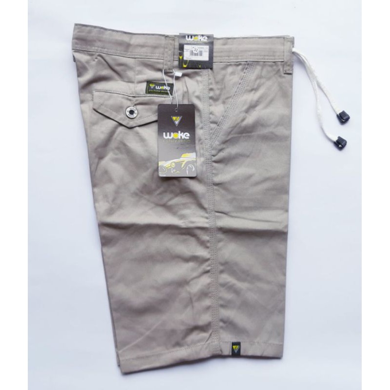 Celana Chinos WOKE Polos Pendek Premium