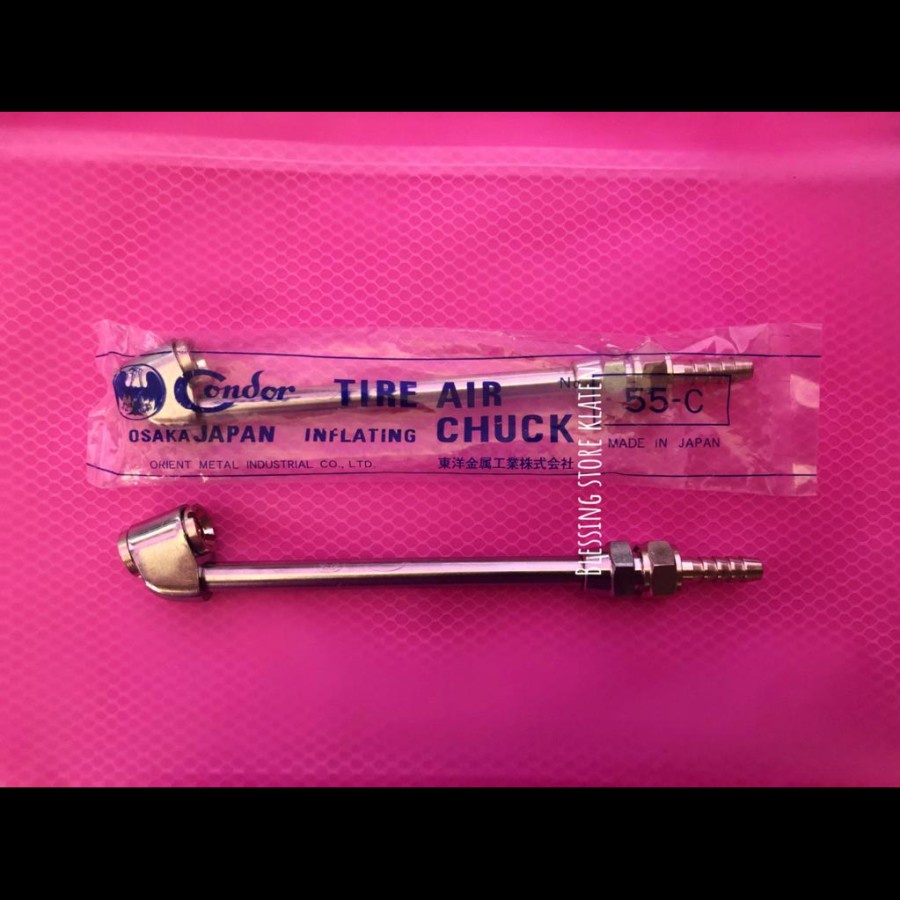 TIRE AIR CHUCK CONDOR JAPAN / PENGISI ANGIN BAN