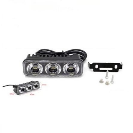 Lampu LED Tembak Sorot Cree Bar 3 Mata 9 Watt Kotak Kecil .