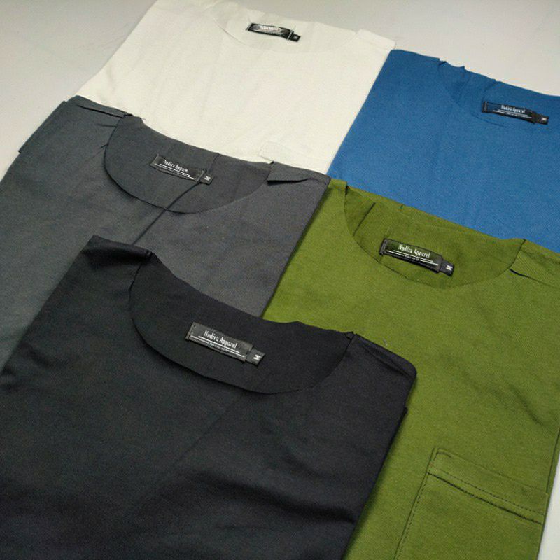 KAOS SAKU  UNFINISHED NADIRA | kaos polos Saku tampa kerah kualitas distro