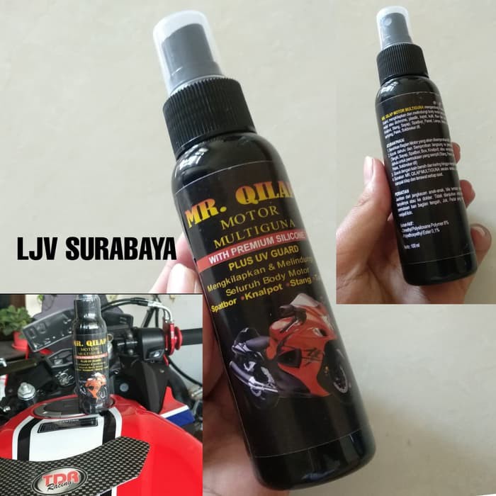 OBAT PENGKILAP BODY MOBIL MOTOR HELM MR. QILAP TAHAN LAMA 100ml