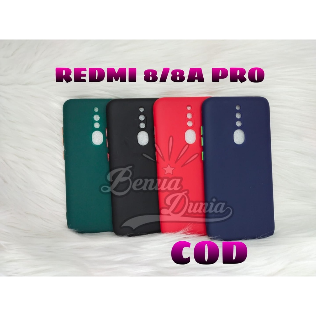 CASE MACARON XIAOMI REDMI 8/8A PRO -REDMI 9A -REDMI 9C // SOFTCASE MACARON PROTECTION KAMERA - BD