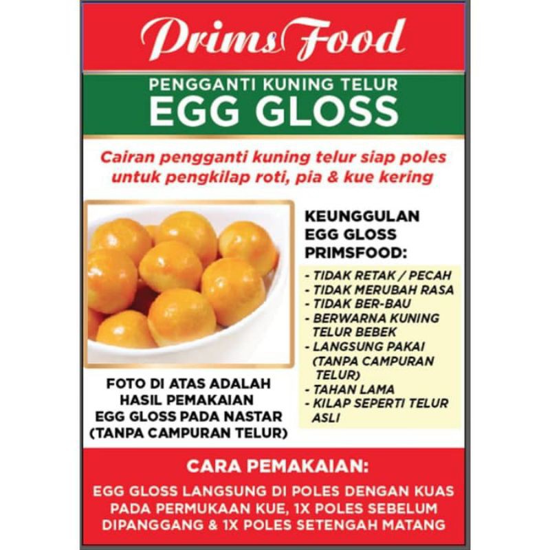 Carlo Pengoles Loyang / Egg Gloss