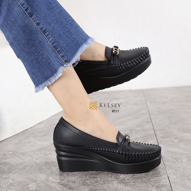 Kelsey Sepatu Wedges Wanita 6,5cm  Import RT17