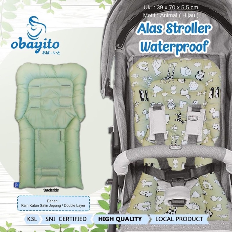 Obayito Alas Stroller Waterproof - Stroller Pad