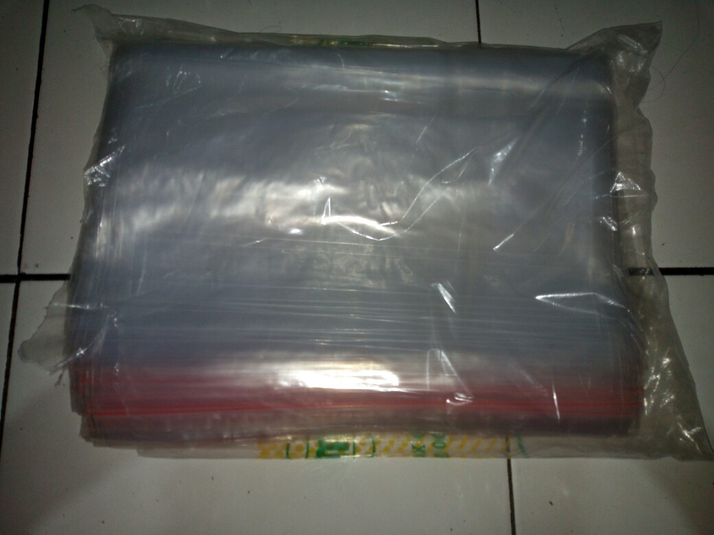 Plastik Klip 30x40 Plastic Clip 30 X 40 Cm Seal Ziplock Bag Zipper Obat Pe