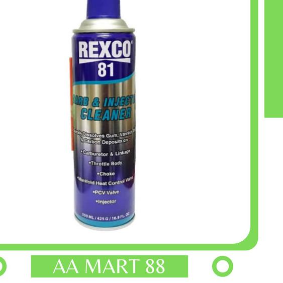 Rexco 81 300 ml Carb Injector Cleaner Rexco 81 Carburator Cleaner