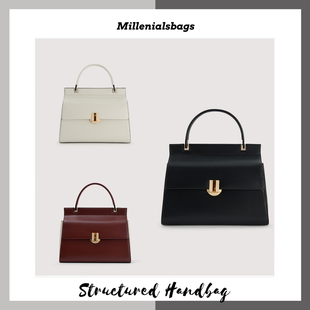 Pdr Structured Handbag