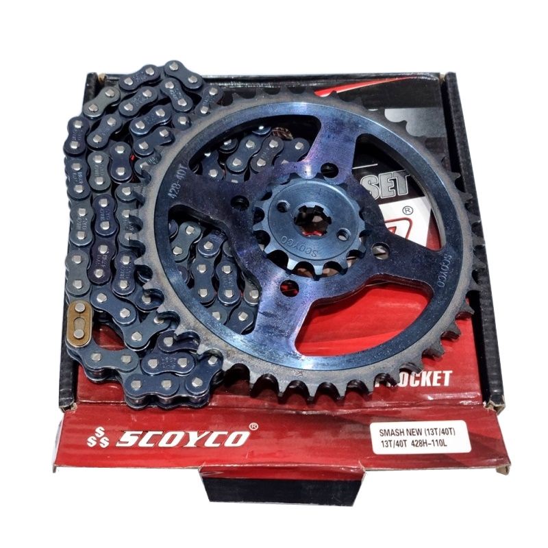 GEAR PAKET GIRSET GIR 13/40T(428H-110L) SCOYCO SMASH NEW (13/40T)