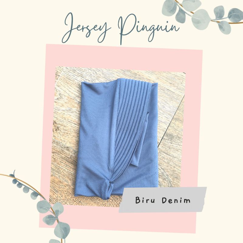 Khimar Jersey Premium | Khimar Penguin | Zifana Instant | Khimar Penguin Instan | Hijab Bergo | Kerudung Sekolah | Hijab Instant Menutup Dada | Kerudung Jilbab Ped Antem |JILBAB INSTAN KHIMAR OLAHRAGA DAILY JERSEY PREMIUM Murah Originaláze WD-New Biru Denim