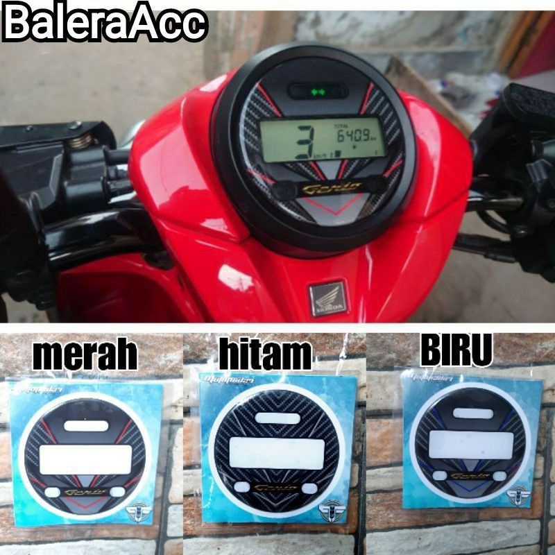 Stiker speedometer Honda Genio Stiker Anti gores Speedometer Premium Honda Genio