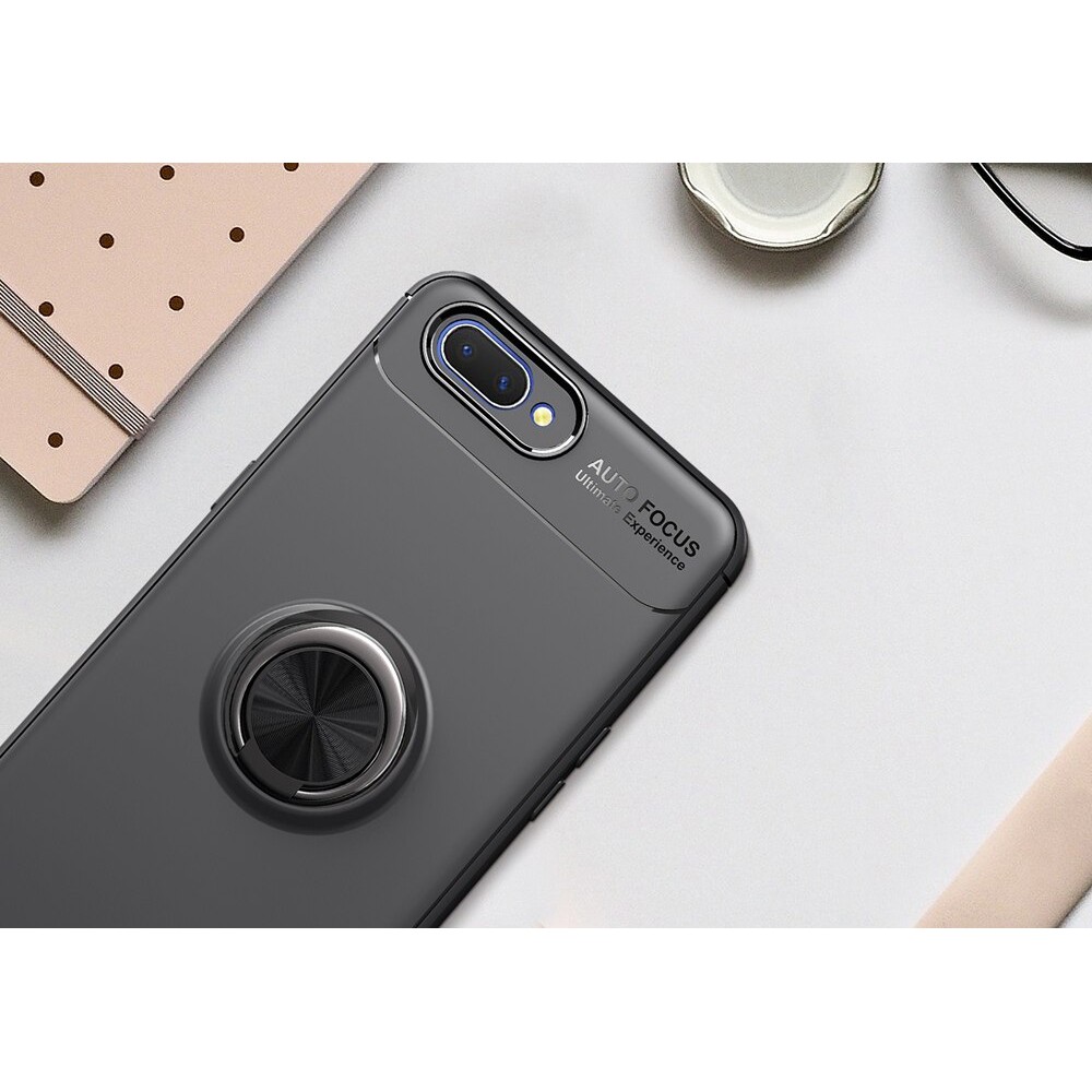 Case Auto focus Magnetic Ring invisible autofocus iring For REALME C2 FREE TEMPERED GLASS FULL