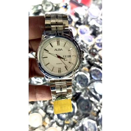 Jam Tangan Pria ALBA clasic Anti Air Keren  Murah Free Bok