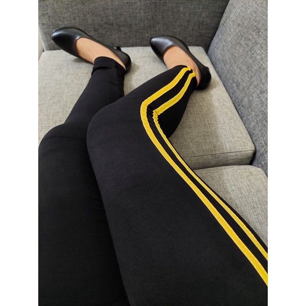 NEW LEGGING IMPORT LIST 2 KUNING/LEGGING MURAH