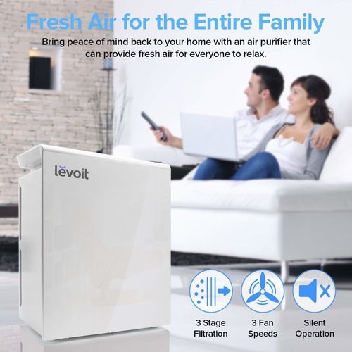 Levoit PUR 131 Air Purifier True HEPA Filter H13 Pembersih Udara - Garansi Resmi