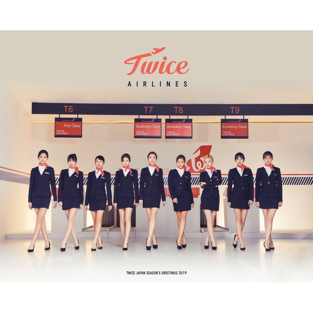 TWICE AIRLINES JAPAN SPECIAL GOODS (RARE) SECOND