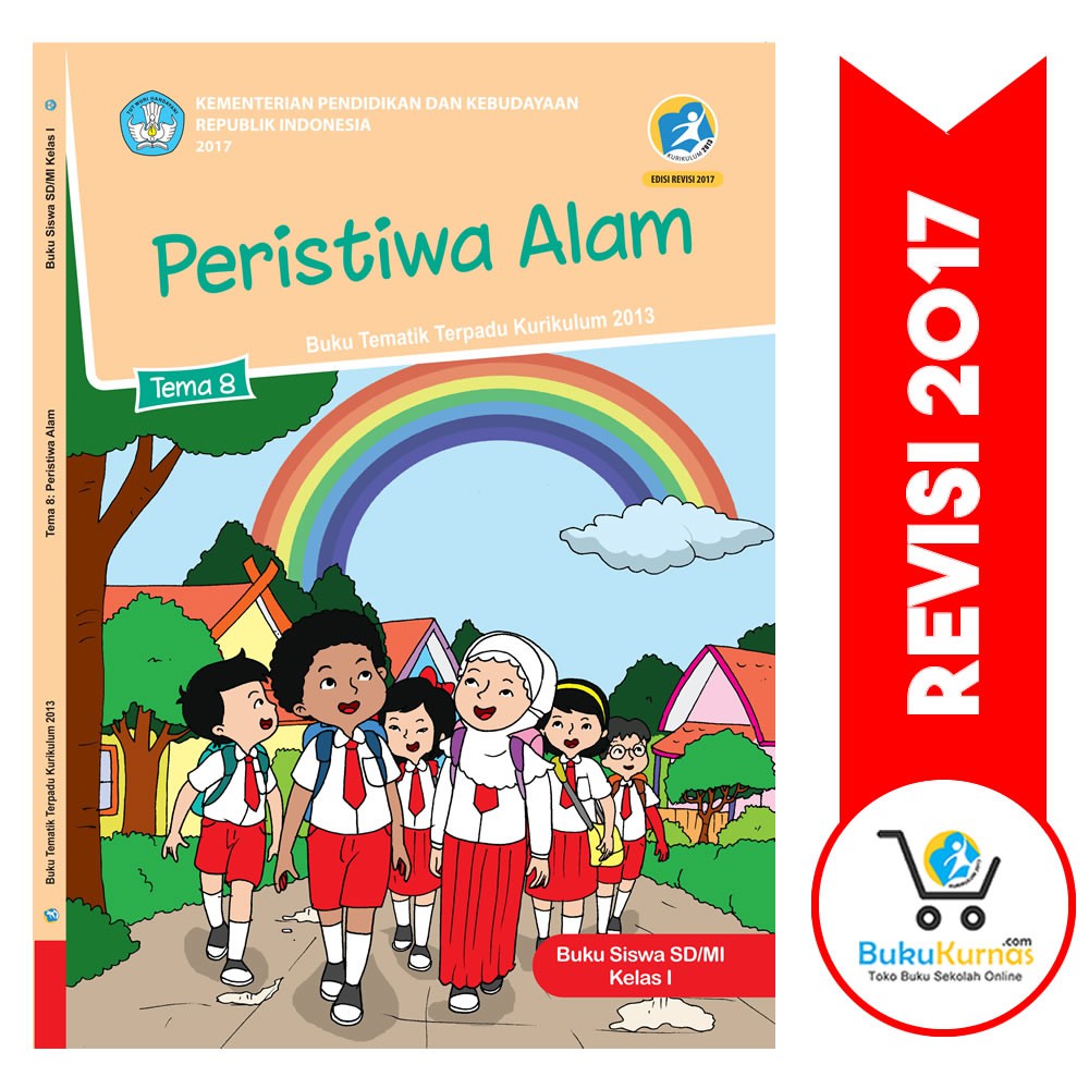 Buku Tematik SD Kelas 1 Tema 6 Lingkungan Bersih Sehat Dan Asri K13