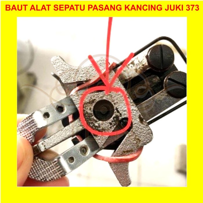Baut untuk Alat Sepatu Pasang Kancing Juki 373 Mesin Jahit LEEN